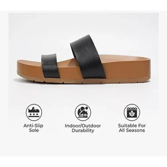 Project Cloud Women's Size 9 Hilltop Memory‎ Foam Sandals Lightweight Non-Slip - Picture 3 of 9
